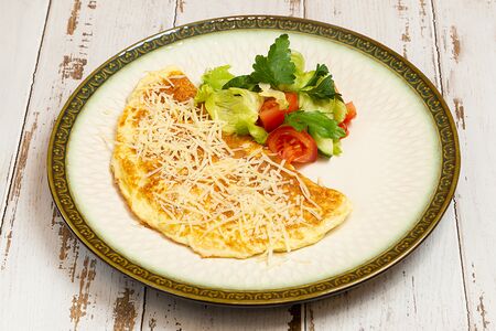 Омлет с ветчиной