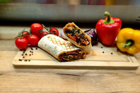 Шаурма Кавказская с курицей