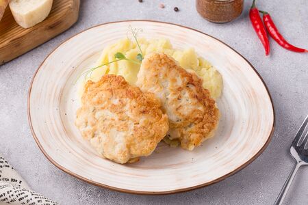 Куриные рубленые котлетки