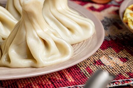 Хинкали с тыквой