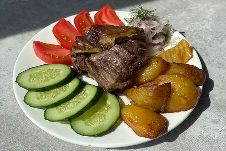 Казан-кебаб жареный из говядины