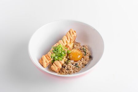 Японские шашлычки гриль с лососем