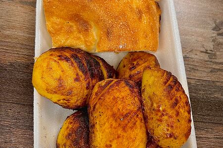 Картошка на углях