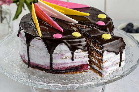 Торт Черника