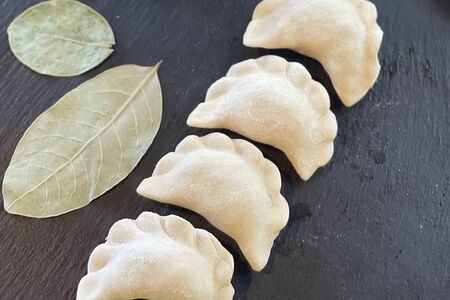 Замороженные вареники с картофелем