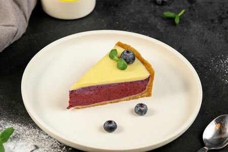 Чизкейк черничный