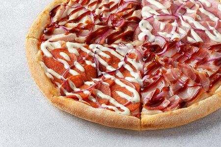 Пицца Четыре сезона на тонком