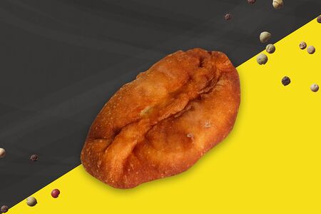 Беляш с картофелем и луком