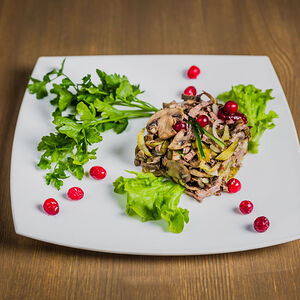 Салат Журавинны