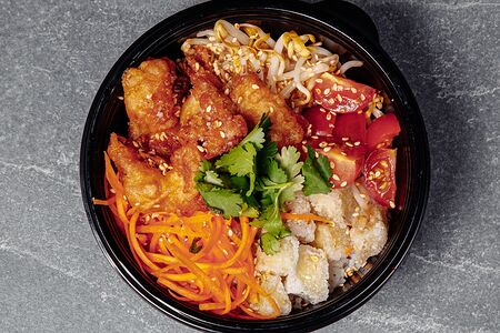 Поке с курицей