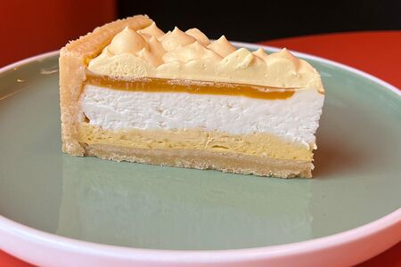 Чизкейк манго-кокос-маракуйя