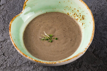 Крем-суп грибной