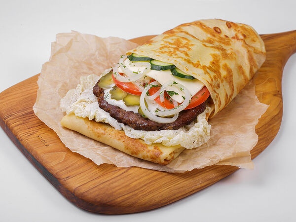 Блин и Мясо