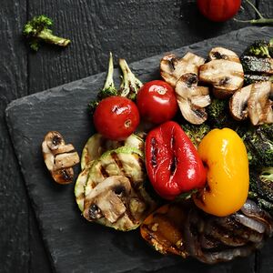 Овощи на углях