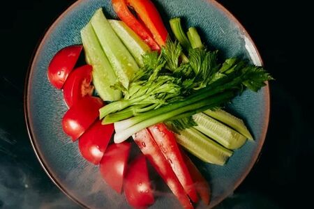 Овощная тарелка