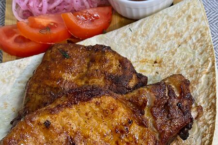 Шашлык из свинины на косточке