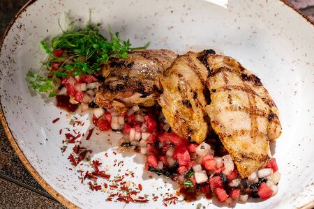 Медальоны из цыпленка