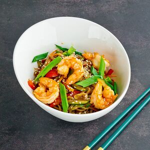 Удон с креветкой