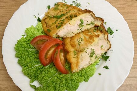 Филе курицы отбивное во фритюре