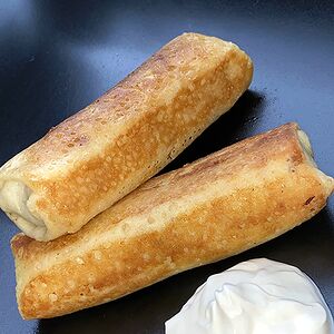 Блинчики с творогом