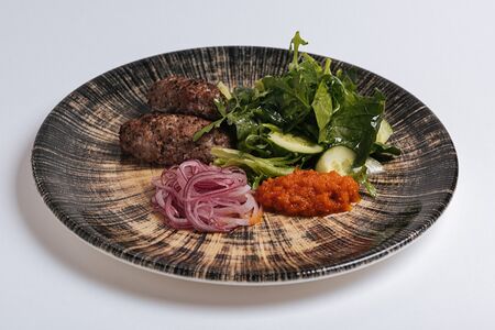 Люля-кебаб из косули