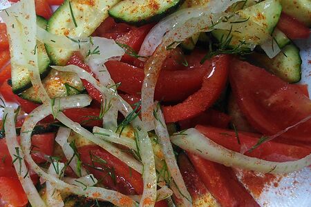 Салат овощной