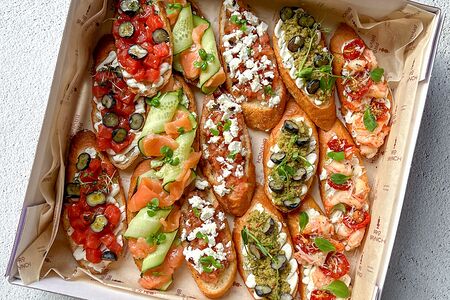 Плато брускетт Mama Mia, L