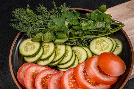 Нарезка овощная