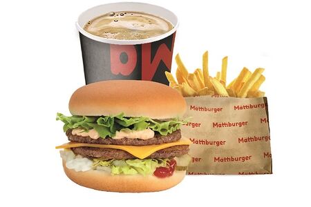 Большое комбо с Маттибургером