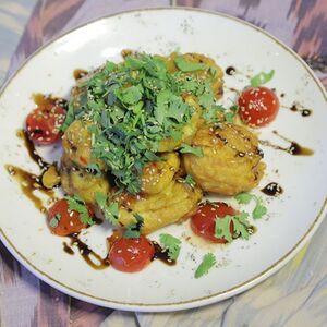 Хрустящие баклажаны