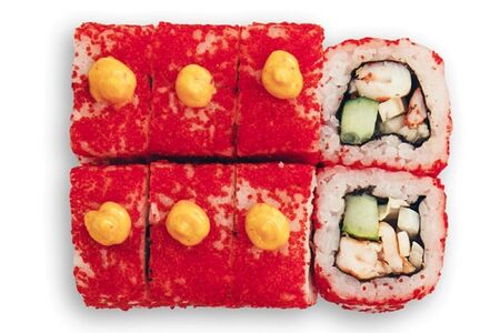 Ролл Калифорния с креветкой