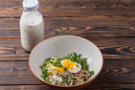 Окрошка на мацони