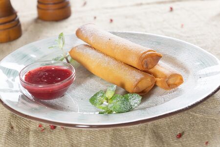 Спринг-ролл Чизкейк