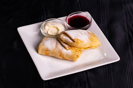 Блинчики с творогом