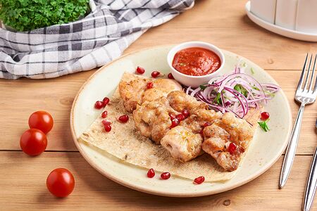 Шашлык из куриного бедра