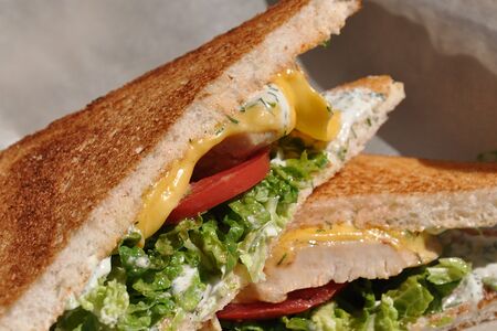 Сэндвич с курицей