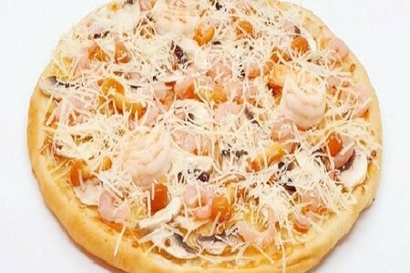 С креветками и грибами - M