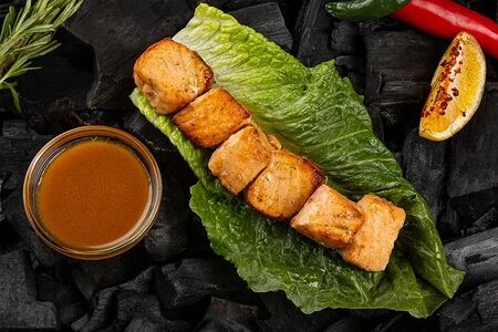 Шашлык из лосося