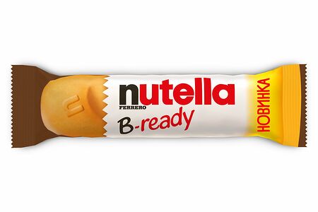 Шоколадный батончик вафельный B-ready Nutella 22г