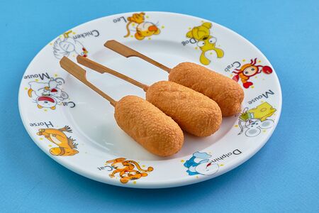 Детские сосиски в тесте