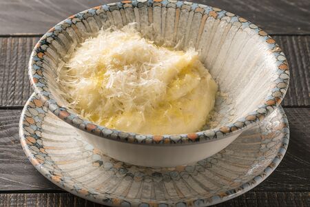 Пюре с пармезаном