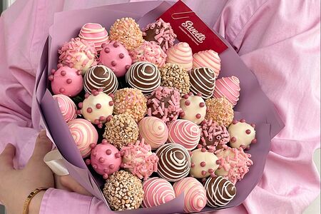 Букет клубники в шоколаде Candy M