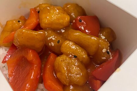 Филе минтая в кисло-сладком соусе