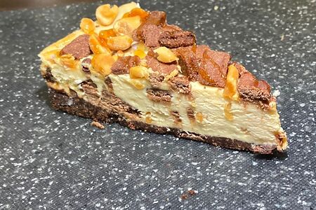 Чизкейк Арахис-карамель