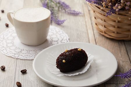 Вегетарианское пирожное Картошка