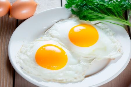 Яичница глазунья