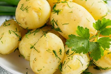 Картофель отварной 