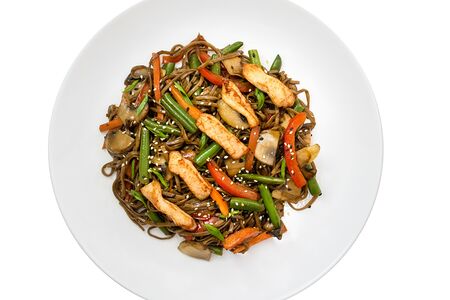 Вок соба с курицей