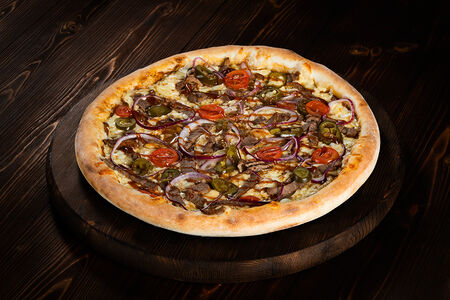 Пицца с говядиной