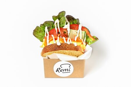 Сэндвич с сёмгой